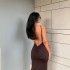 Cross border eBay AliExpress Wish hot item 2023 summer new women's hanging neck sexy backless dress wholesale for women