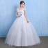 Wedding Dress 2024 New Bridal Wedding Korean Style All in One Shoulder Dress with Tailored Shoulders Spring/Summer Collection