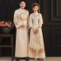 Xiuhe Dress Bride 2024 New Winter Wedding Champagne Toast Dress Wedding Dress Chinese Group Wedding Large Size