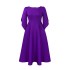 D413 Foreign Trade Women's Clothing 2023 Autumn New Style Elegant and Fashionable Banquet Dress Large Swing Dress African Dress