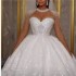 Gaoding New Heavy Industry Nail Bead Puff Skirt Wedding Dress Female Bride French Luxury Big Tail T706 Pure White