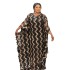 African Robe Women's Dress Mesh Embroidery Front and Back Colorful Beads with Elastic Vest Long Skirt Original Manufacturer