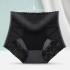 Spring and summer abdominal and hip lifting high waisted lace underwear for women, shaping and beautifying the body, sexy and antibacterial pure cotton women's triangle underwear