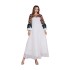 Cross border European and American Muslim Robe Embroidered Bead Women's Jalabiya Women's Dress New Evening Dress