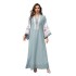 Cross border women's clothing from Europe and America, Middle East Muslim robes, Dubai clothing, embroidered abaya women's robes, foreign trade