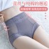 New lace underwear for women with high waist, abdominal compression, body shaping, antibacterial cotton crotch, plus size, beautiful and sexy women's triangle underwear