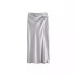 2024 Spring New Silk Texture Top 2451305 Knot Silk Texture Midi Skirt 2448305 Set