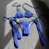 2024 European and American sexy new split swimsuit chain bikini swimsuit bikini cross-border foreign trade swimsuit