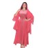 XQY500197 Cross border Amazon Middle East Clothing Dubai Arab Banquet Dress Hot Diamond Robe Dress