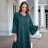 XQY500054 Foreign Trade Middle East Muslim Hot Diamond Loose Edition Robe Dress Saudi Arabian Muslim