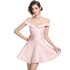 Real shot spot one shoulder camisole dress with women's French temperament and high-end feeling, waist cinching gift skirt