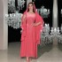 XQY500197 Cross border Amazon Middle East Clothing Dubai Arab Banquet Dress Hot Diamond Robe Dress