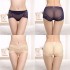 Women's lace underwear, women's plus size sexy transparent seamless mesh, cotton crotch, mid waist triangle underwear wholesale