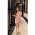 Pink Little Fragrant Style Set for Women 2024 New Popular Style, High Grade, niche temperament, Half Body Skirt Two Piece Set