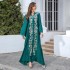 Cross border Muslim Middle Eastern Robe Women's Abaya Embroidered Dress Evening Dress Dubai Women's Foreign Trade Wholesale