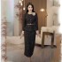 2024 New Style Dress, Elegant, High end, Fragrant, Sparkling, Waist up Coat, Half length Skirt Set, Women's Autumn/Winter