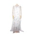 African women's clothing new cross-border platform hot selling hanging beard sequined long skirt with inner skirt factory direct sales