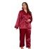 European and American cross-border plus size sleepwear women's long imitation silk sexy nightgown fashionable casual loose lace up sleepwear set