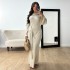 XQY500331 Cross border Middle East Muslim Ethnic Clothing 2024 Explosive Elegant Dress Commuter Robe