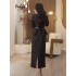 Small Fragrant Style Set for Women 2024 New Autumn/Winter French Style Bag Hip Half Skirt Fashionable Age Reducing Two Piece Set