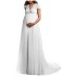 Foreign trade wedding dress, pregnant woman, high waist, large size, European and American lace, forest style, small tail, white, Amazon cross-border wedding dress