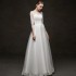 2023 New Bridal Wedding Dress with Simple One Shoulder Shoulder Style, Palace Style, Foreign Trade Dress, Hepburn Lace, Looks Thin