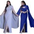 XQY500280 Dubai Arab Middle East Party Dress Robe Fashion Color Hot Diamond Banquet Dress