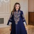 Muslim Middle East New abaya Women's Wear Dubai Türkiye Fashion Embroidery Robe Dress Foreign Trade