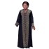 Foreign trade African ethnic style dress Middle Eastern Muslim style long robe fashion V-neck hot stamping source