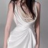 White light wedding dress, bride 2024 new style, welcome veil, French style banquet dress, evening gown, elegant style, annual meeting