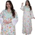 XQY500276 Middle Eastern Muslim Bead Embroidered Robe Jalabiya Dubai Arab Dress