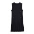 Foreign Trade 2024 Summer New European and American Style Wide Fold Button Knitted Mini Dress 3859025