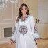 2024 Cross border New Muslim Robe Middle East Dubai Embroidered Women's Dress New Light Luxury Evening Dress