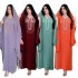 XQY500195 Middle Eastern Muslim Ethnic Clothing Fashion Hot Diamond Dress Home Commuter Robe