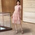 Age reducing lace small fragrance dress set for women 2024 summer new style temperament outfit, complete set