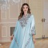 Middle East Foreign Trade Dubai Evening Dress Robe Abaya Muslim Clothing Women's Embroidered Robe Muslim Wholesale