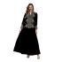 Cross border Muslim women's long robe from Europe and America, Dubai clothing from the Middle East, abaya embroidered robe, evening gown, foreign trade