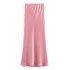 Foreign Trade 2024 Summer New Women's Clothing French Fashion Silk Texture High Waist Long Half length Skirt for Women 8632845