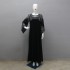 XQY500272 Cross border Middle Eastern Muslim Two piece Robe Fashion Hot Diamond Jalabiya Dress