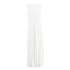 Foreign trade 2024 summer new women's clothing European and American style pleated silk mesh printed slim fit MIDI dress 8312536