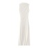 Foreign trade wholesale autumn new women's solid color pullover sleeveless pleated decoration back slit MIDI dress