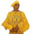 Cross border Amazon African women's dress with headscarf fashion African women's clothing source in stock