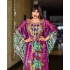 Cross border AliExpress African Ethnic Style Women's Large Swing Dress Chiffon Hot Diamond and Cannon Bead Inner Skirt Two Piece Set