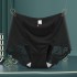 New Product: Light Luxury Lace Silk Medium High Waist Underwear for Women, Sexy Large Size, Silk Crotch, No Trace, Hip Wrapping Triangle Pants