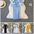 Fashionable V-neck long sleeved knitted top shawl cardigan two-piece set, medium to long, tight fitting elastic hip hugging dress