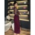 2024 irregular wearing long sleeved sequined dress sexy and age reducing socialite style fashionable slimming split hip skirt