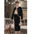 Mingyuan Xiaoxiang style coat versatile 2024 new high-end heavy industry sequin light luxury temperament slimming two-piece set