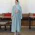 XQY500202 Middle East Spring/Summer New Style Sparkle Hot Diamond Fashion Urban Leisure Coat Robe without Headscarf