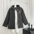 WESTAYONE new women's winter high-end woolen coat, luxurious woolen coat