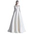 Qidi Wedding Dress 2024 New Summer European and American Style Wedding Light Master Wedding Dress Lace Satin Tail